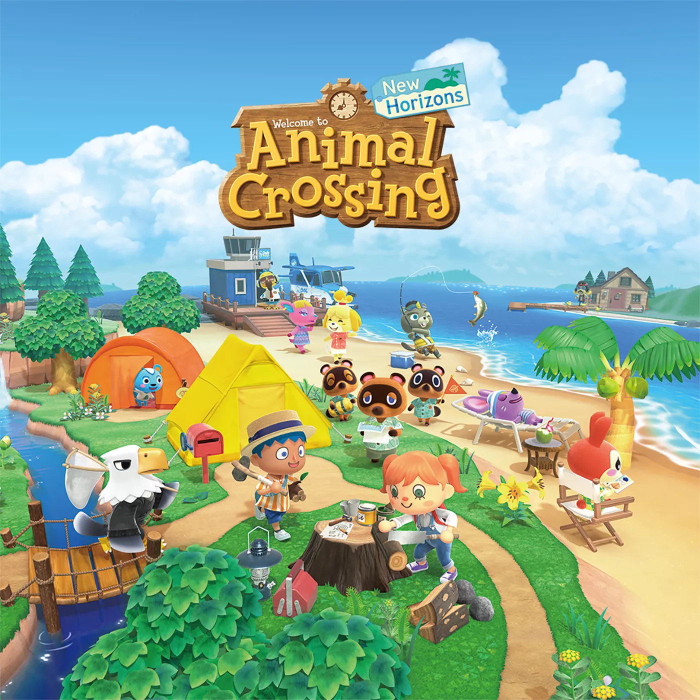 Animal Crossing: New Horizons cover